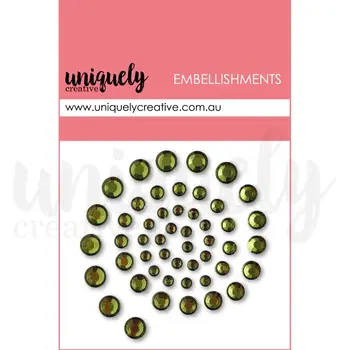 UNIQUELY CREATIVE UNIQUELY CREATIVE SAGE RHINESTONES