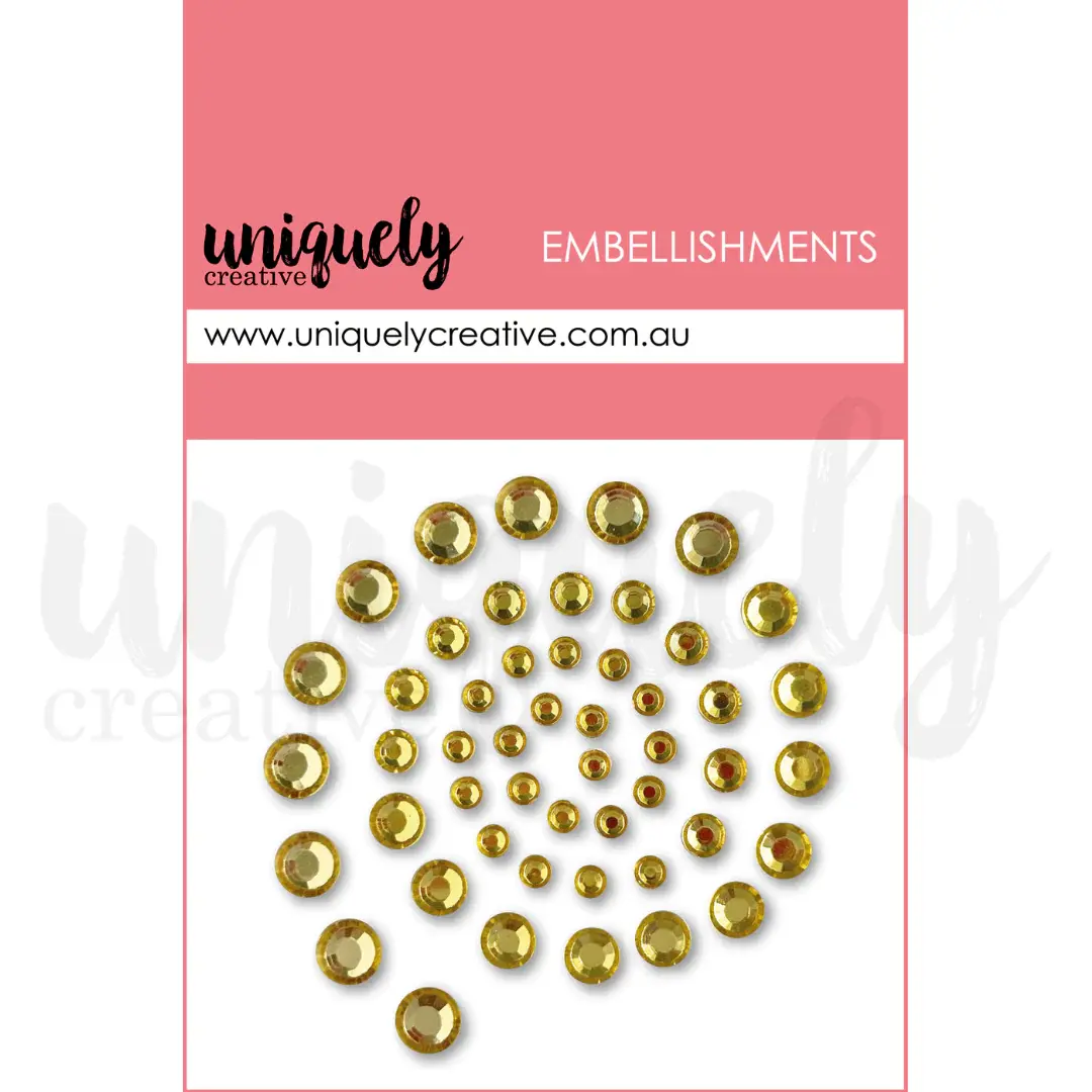 UNIQUELY CREATIVE UNIQUELY CREATIVE SUNSHINE RHINESTONES