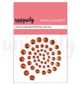 UNIQUELY CREATIVE UNIQUELY CREATIVE PEACH RHINESTONES