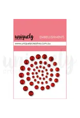 UNIQUELY CREATIVE UNIQUELY CREATIVE RED RHINESTONES