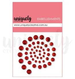 UNIQUELY CREATIVE UNIQUELY CREATIVE RED RHINESTONES