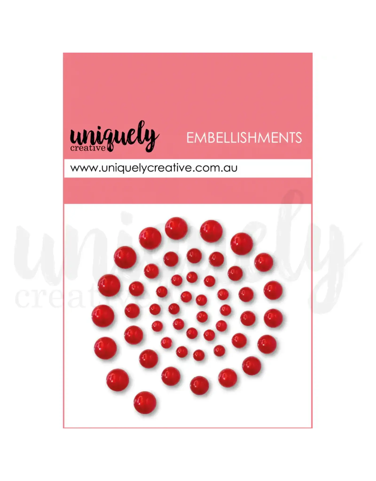 UNIQUELY CREATIVE UNIQUELY CREATIVE RED PEARLS