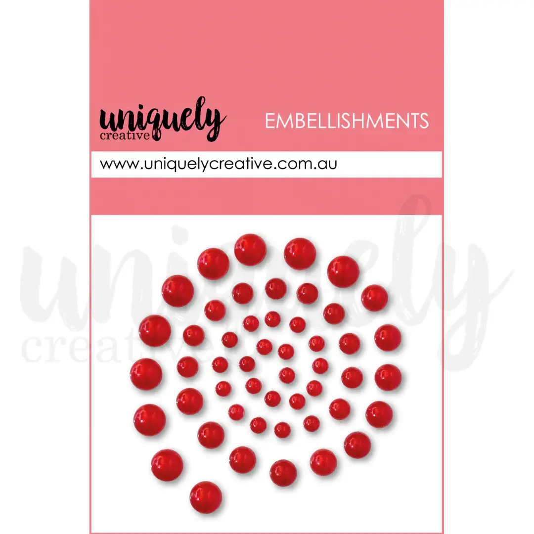 UNIQUELY CREATIVE UNIQUELY CREATIVE RED PEARLS