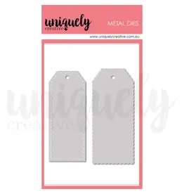 UNIQUELY CREATIVE UNIQUELY CREATIVE PAPER TAG DIE SET