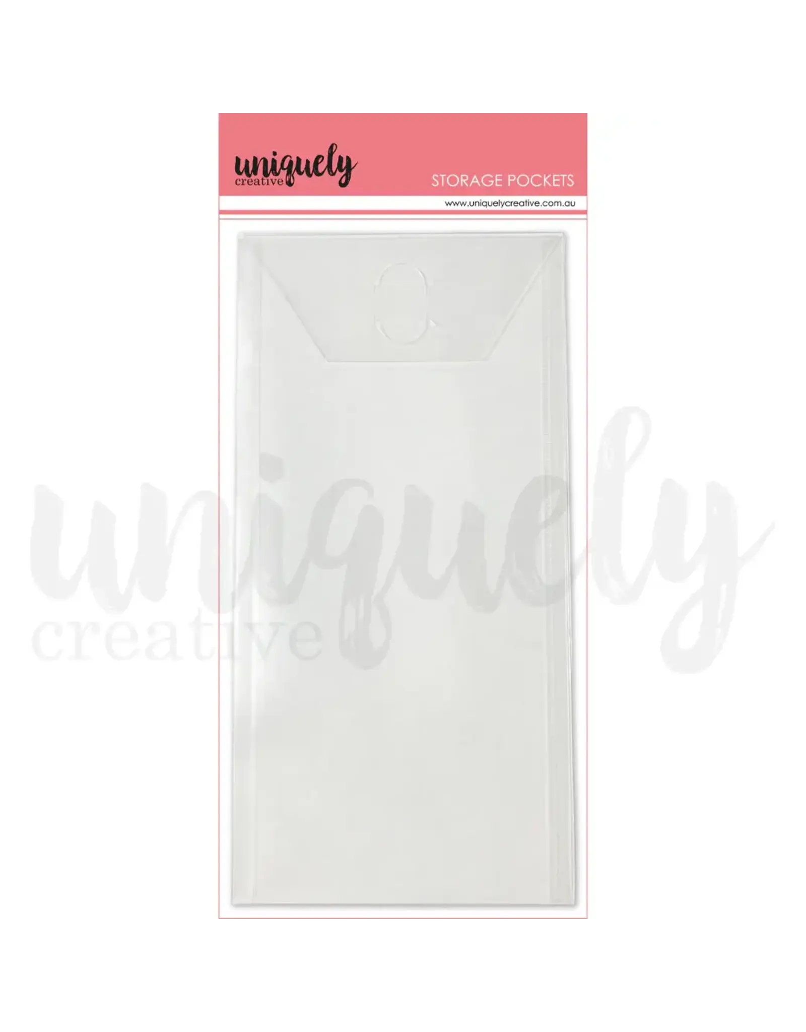 UNIQUELY CREATIVE UNIQUELY CREATIVE STORAGE POCKET 5.5x11 5/PK