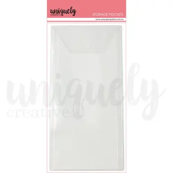 UNIQUELY CREATIVE UNIQUELY CREATIVE STORAGE POCKET 5.5x11 5/PK
