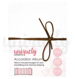 UNIQUELY CREATIVE UNIQUELY CREATIVE WHITE ACCORDION ALBUM
