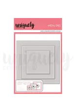 UNIQUELY CREATIVE UNIQUELY CREATIVE PIERCED SQUARE PHOTO MAT BORDER DIE SET