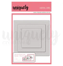 UNIQUELY CREATIVE UNIQUELY CREATIVE PIERCED SQUARE PHOTO MAT BORDER DIE SET