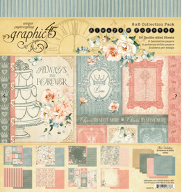 GRAPHIC 45 GRAPHIC 45 ALWAYS & FOREVER 8x8 COLLECTION PACK