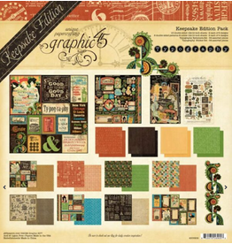 GRAPHIC 45 GRAPHIC 45 TYPOGRAPHY KEEPSAKE EDITION