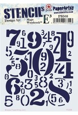 PAPER ARTSY PAPER ARTSY MAGS WOODCOCK PS508 STENCIL