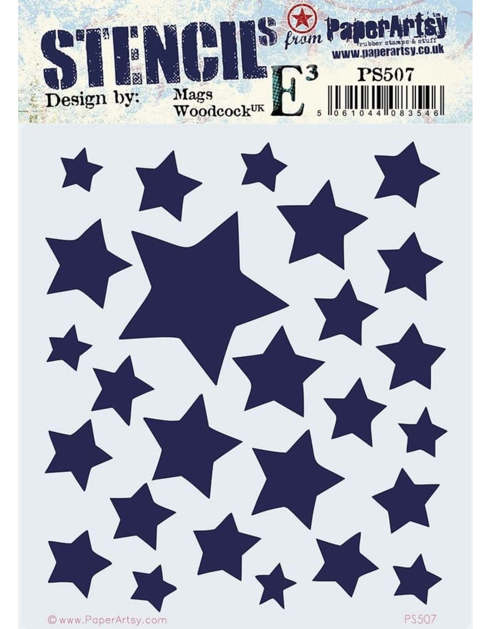 PAPER ARTSY PAPER ARTSY MAGS WOODCOCK PS507 STENCIL