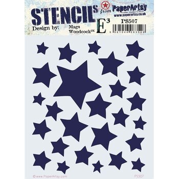 PAPER ARTSY PAPER ARTSY MAGS WOODCOCK PS507 STENCIL