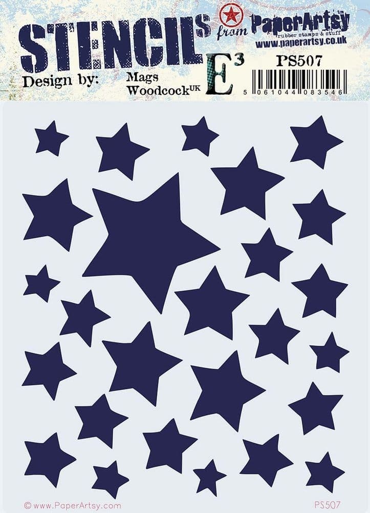 PAPER ARTSY PAPER ARTSY MAGS WOODCOCK PS507 STENCIL