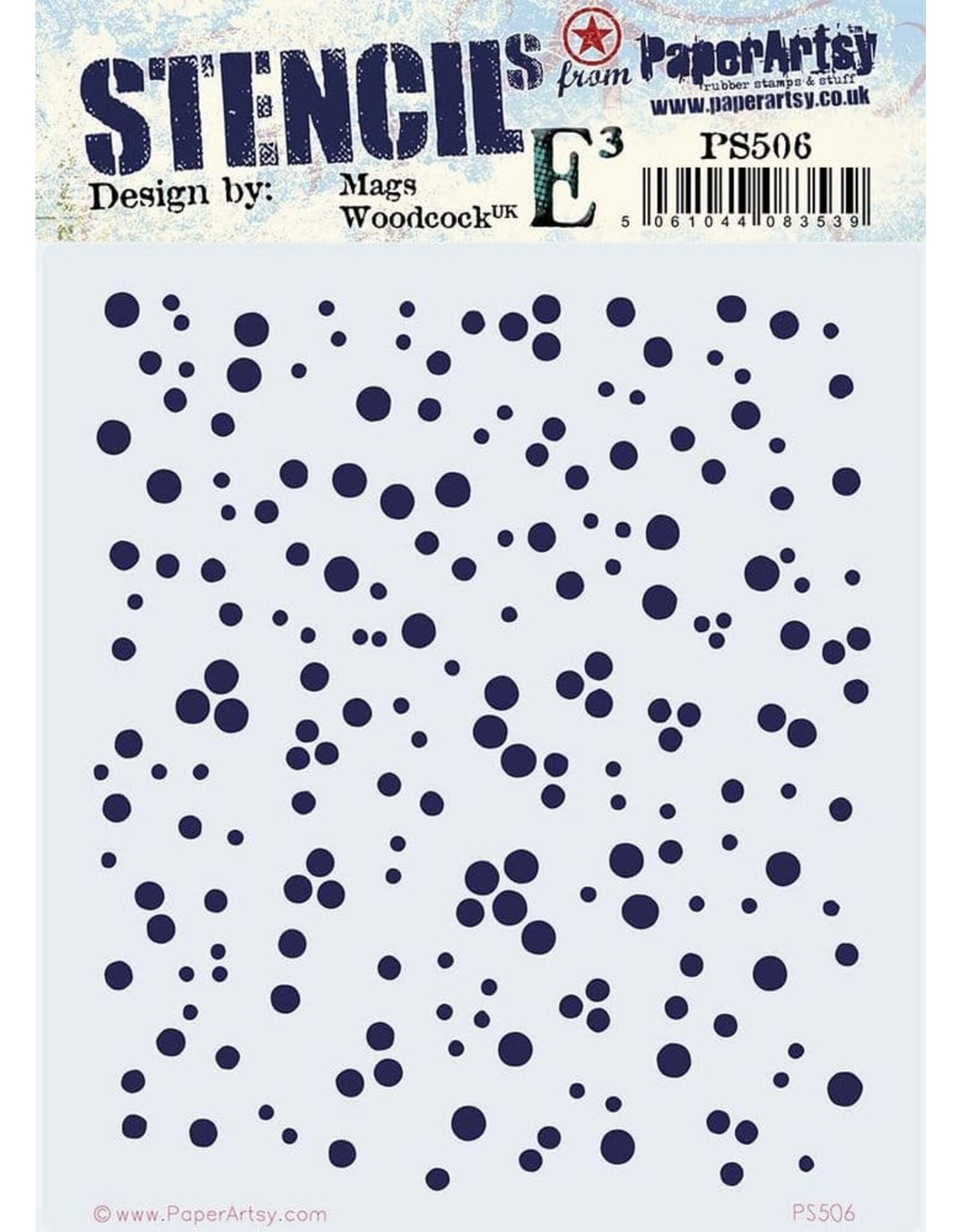 PAPER ARTSY PAPER ARTSY MAGS WOODCOCK PS506 STENCIL