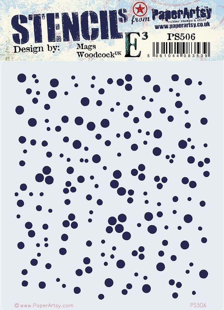 PAPER ARTSY PAPER ARTSY MAGS WOODCOCK PS506 STENCIL