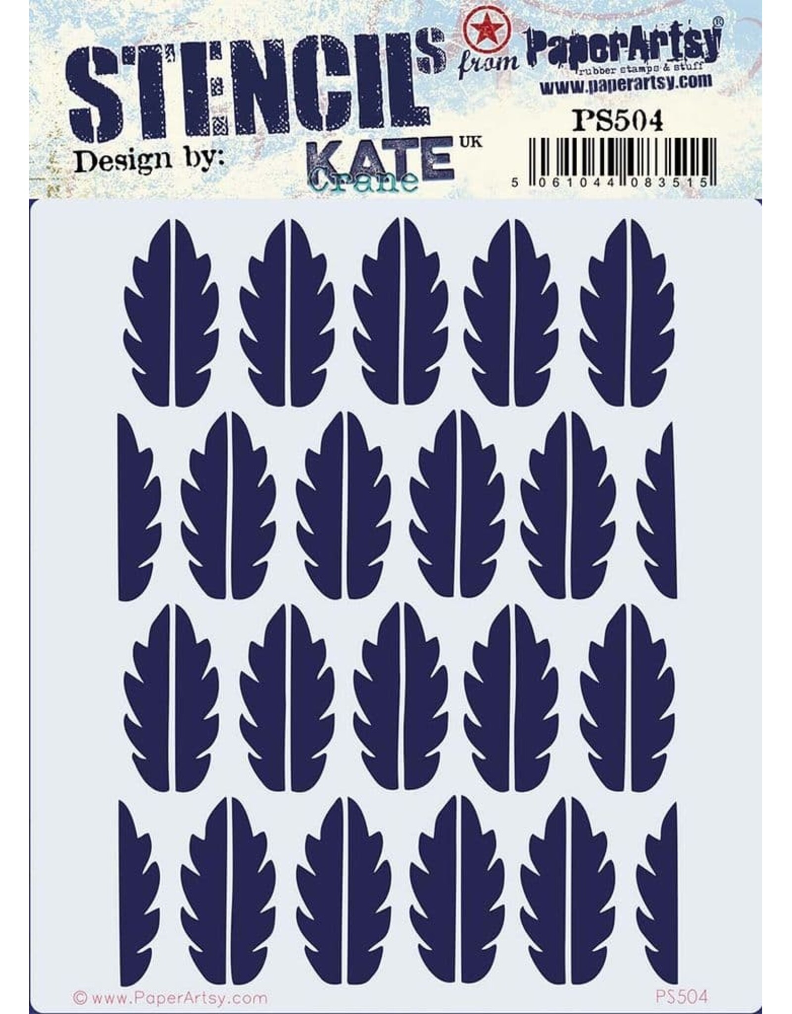 PAPER ARTSY PAPER ARTSY KATE CRANE PS504 STENCIL