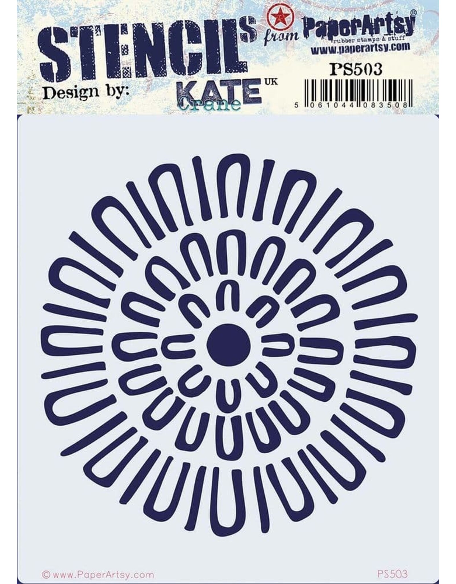 PAPER ARTSY PAPER ARTSY KATE CRANE PS503 STENCIL