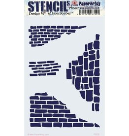 PAPER ARTSY PAPER ARTSY ALISON BOMBER PS502 STENCIL