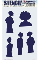 PAPER ARTSY PAPER ARTSY ALISON BOMBER PS501 STENCIL