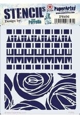PAPER ARTSY PAPER ARTSY LYNNE PERRELLA PS496 STENCIL