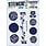 PAPER ARTSY PAPER ARTSY LYNNE PERRELLA PS494 STENCIL