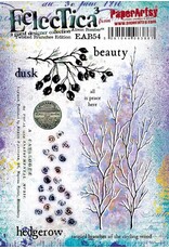 PAPER ARTSY PAPER ARTSY ECLECTICA ALISON BOMBER TWISTED BRANCHES FIGURES EDITION EAB54 CLING STAMP SET