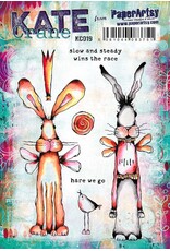 PAPER ARTSY PAPER ARTSY KATE CRANE KC019 CLING STAMP SET