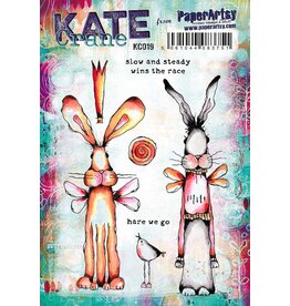 PAPER ARTSY PAPER ARTSY KATE CRANE KC019 CLING STAMP SET