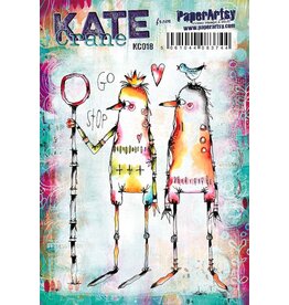PAPER ARTSY PAPER ARTSY KATE CRANE KC018 CLING STAMP SET