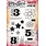 PAPER ARTSY PAPER ARTSY ECLECTICA MAGS WOODCOCK EMW001 CLING STAMP SET