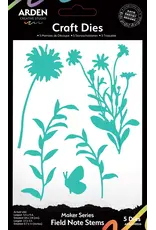 ARDEN CREATIVE STUDIO ARDEN CREATIVE STUDIO MAKER SERIES FIELD NOTE STEMS DIE SET