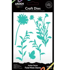 ARDEN CREATIVE STUDIO ARDEN CREATIVE STUDIO MAKER SERIES FIELD NOTE STEMS DIE SET