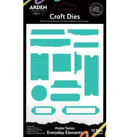 ARDEN CREATIVE STUDIO ARDEN CREATIVE STUDIO MAKER SERIES EVERYDAY ELEMENTS DIE SET
