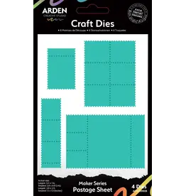 ARDEN CREATIVE STUDIO ARDEN CREATIVE STUDIO MAKER SERIES POSTAGE SHEET DIE SET