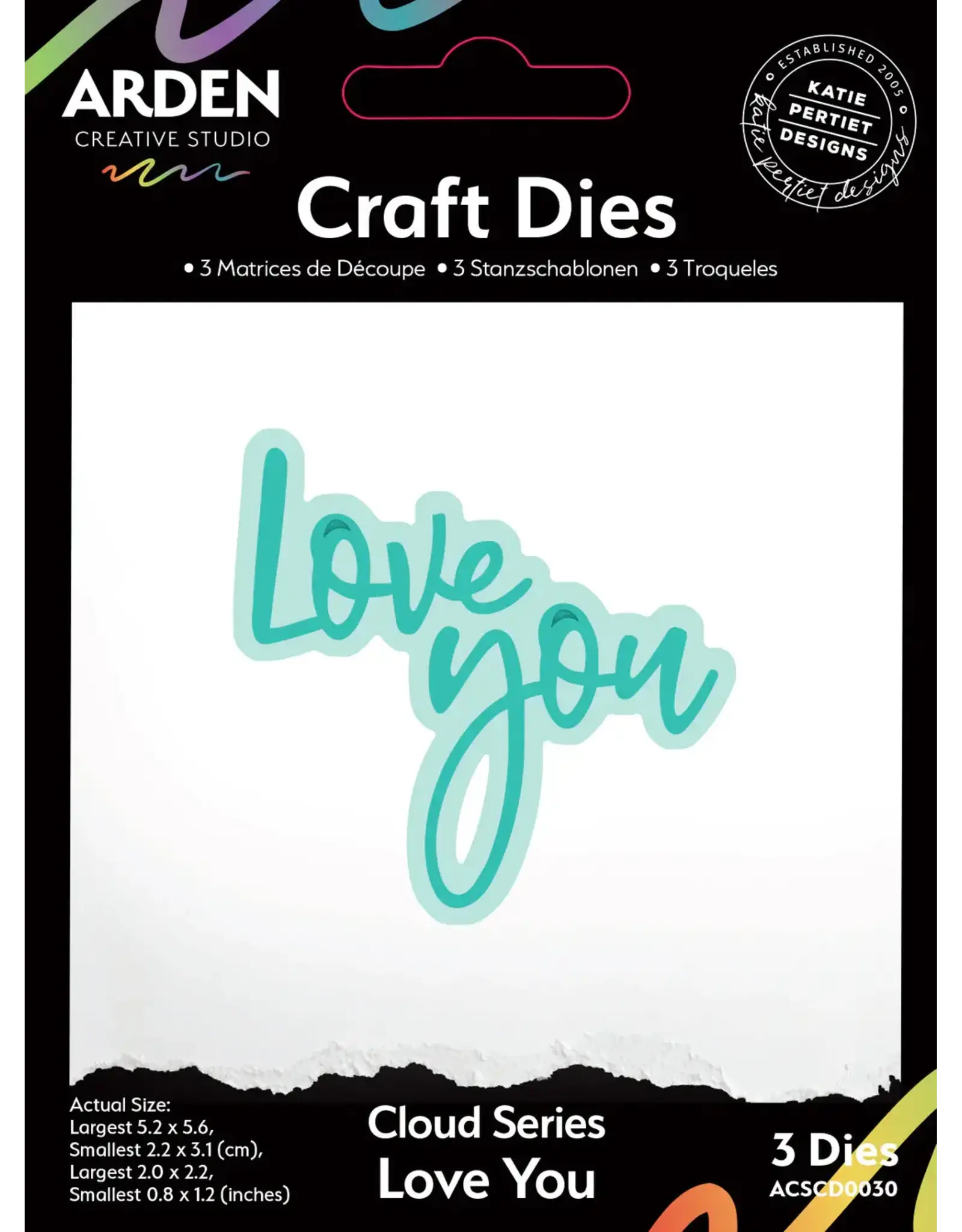 ARDEN CREATIVE STUDIO ARDEN CREATIVE STUDIO CLOUD SERIES LOVE YOU DIE SET
