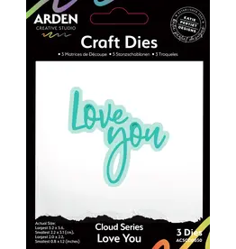 ARDEN CREATIVE STUDIO ARDEN CREATIVE STUDIO CLOUD SERIES LOVE YOU DIE SET