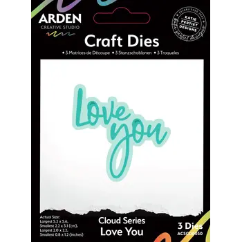 ARDEN CREATIVE STUDIO ARDEN CREATIVE STUDIO CLOUD SERIES LOVE YOU DIE SET