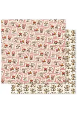 PAPER ROSE PAPER ROSE LOVE & DAYDREAMS - F 12x12 CARDSTOCK