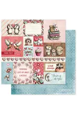 PAPER ROSE PAPER ROSE LOVE & DAYDREAMS - E 12x12 CARDSTOCK