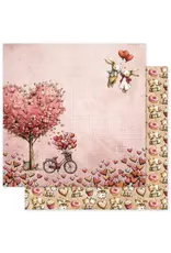 PAPER ROSE PAPER ROSE LOVE & DAYDREAMS - D 12x12 CARDSTOCK