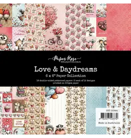 PAPER ROSE PAPER ROSE LOVE & DAYDREAMS 6x6 PAPER COLLECTION