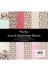 PAPER ROSE PAPER ROSE LOVE & DAYDREAMS BASICS 6x6 PAPER COLLECTION