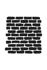 CRAFTERS WORKSHOP THE CRAFTER'S WORKSHOP BRICKS 6x6 STENCIL
