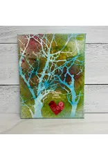 CRAFTERS WORKSHOP THE CRAFTER'S WORKSHOP BRANCHES REVERSED 6x6 STENCIL