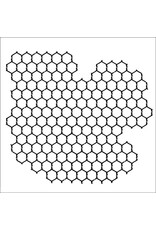 CRAFTERS WORKSHOP THE CRAFTERS WORKSHP MINI CHICKENWIRE REVERSED 6x6 STENCIL