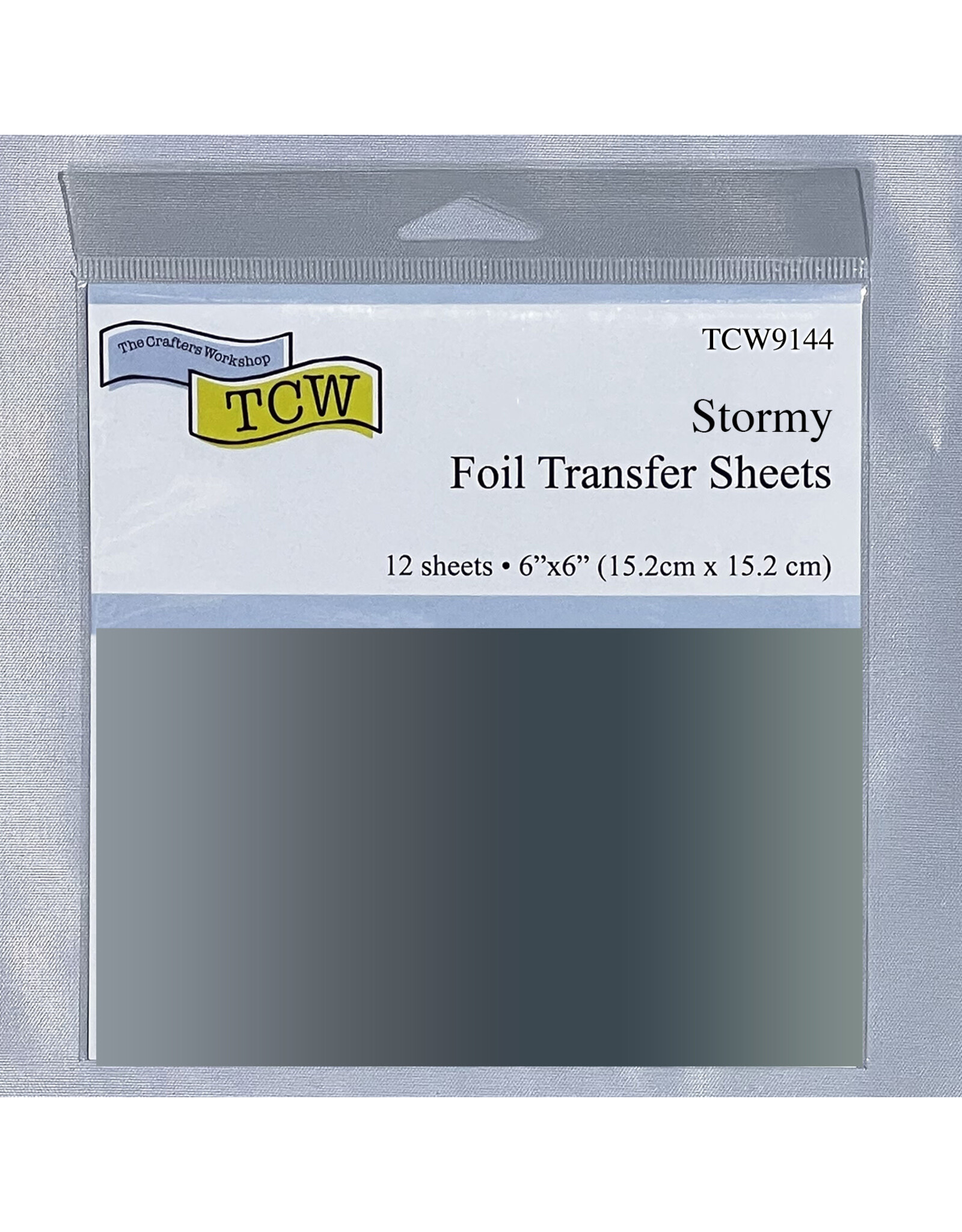CRAFTERS WORKSHOP THE CRAFTER'S WORKSHOP STORMY 6x6 FOIL TRANSFER SHEETS 12/PK