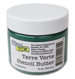 CRAFTERS WORKSHOP THE CRAFTERS WORKSHOP TERRE VERTE STENCIL BUTTER 2oz