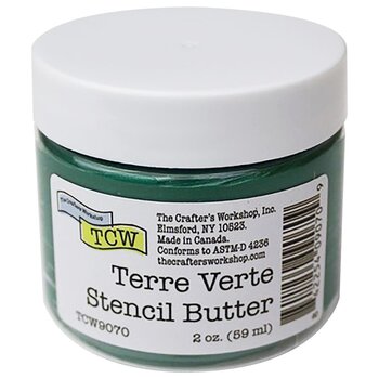CRAFTERS WORKSHOP THE CRAFTERS WORKSHOP TERRE VERTE STENCIL BUTTER 2oz